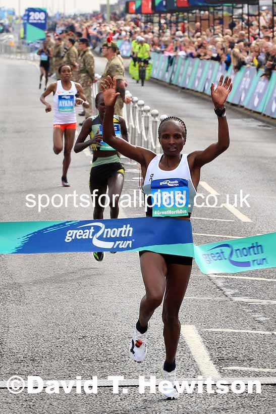 Womens 2022 Great North Run. Photo: David T. Hewitson/Sports for All Pics